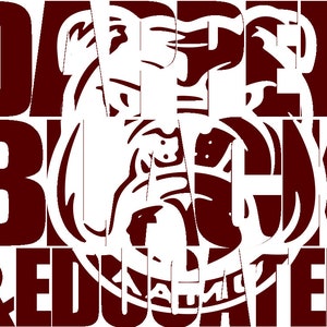Dapper Black and Educated Alabama A&M svg/AAMU Bulldogs svg/Black man svg/Melanin svg/African American man svg/BAE svg/HBCU png