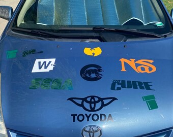 Custom car Decal. bumper stickers.