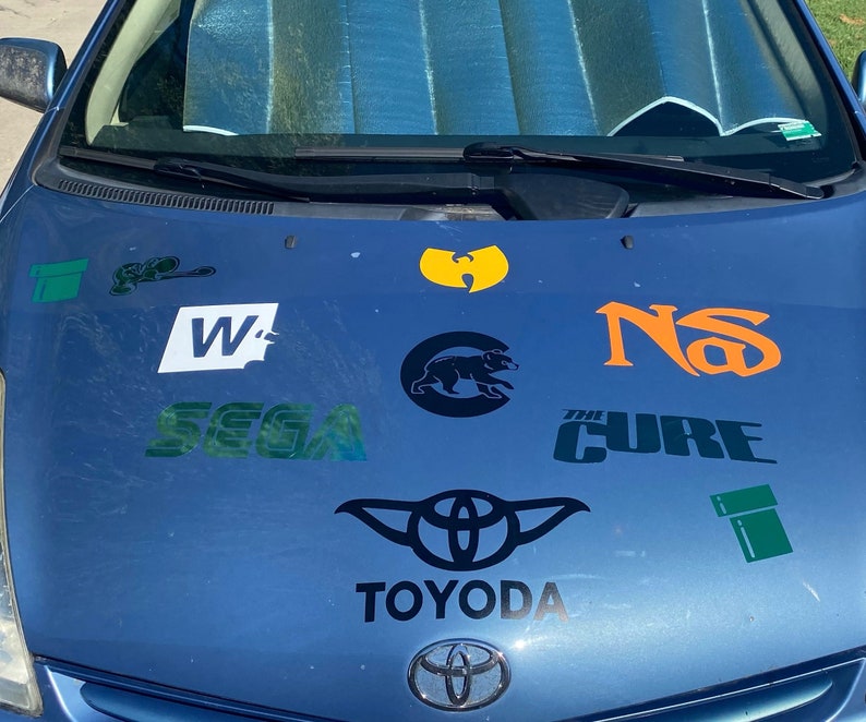 Yu Car Sticker Custom Car Decal. Bumper Stickers. - Etsy