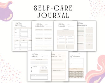 Self-Care Planner Printable| Self-Care Journal|Instant Download