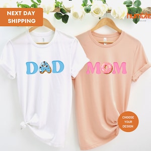 Mom Dad Donut Shirt, Donut Birthday Shirt, Donut Family Shirt, Funny Donut Gifts, Donut Mom Shirt,Donut Dad Shirt,Donut Theme Birthday Party