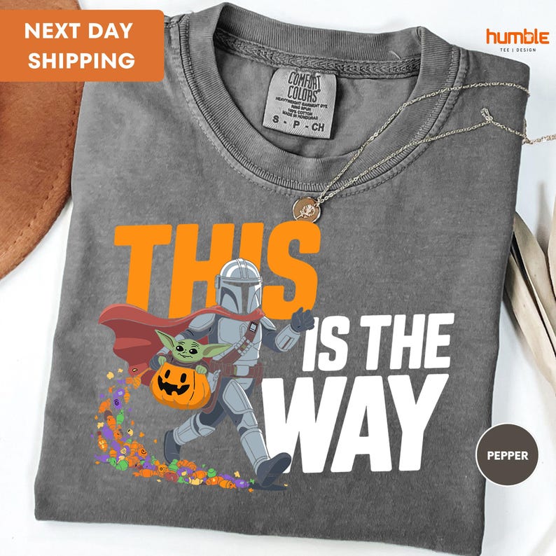 this is the way star wars t - shirt