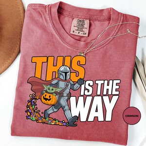 this is the way star wars t - shirt