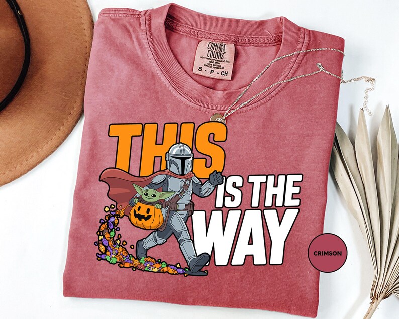 this is the way star wars t - shirt