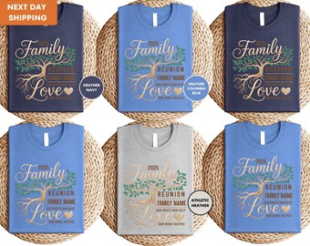 Family Reunion Shirt, Our Roots Run Deep Shirt, Our Love Runs Deeper Shirt, Custom Family Shirt, Family Tree Shirt, Custom Family Name Shirt