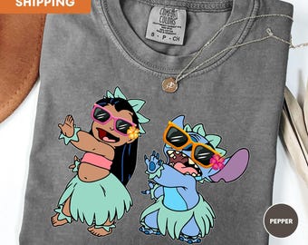 Comfort Colors® Lilo and Stitch Shirt, Lilo and Stitch,Disney Tee, Disneyland , Lilo Shirt, Stitch Tshirts, Disney Tee, Lilo Stitch Tees