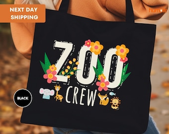 Zoo Crew, Animal Lover, Animal Keeper, Family Matching, Zoo Trip, Zoo Vacation, Cute Animal Tote Bag, My Tote Bag