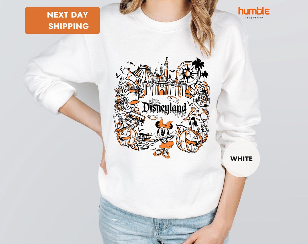Disneyland Sweatshirt, Halloween Sweat, Pumpkin Sweat, Disneyworld Trip ...
