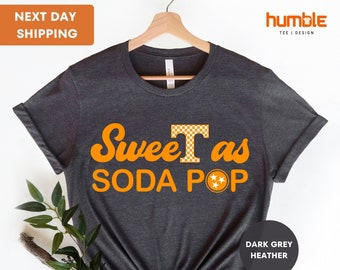 Sweet As Soda Pop Shirt, Tennessee Vols, Rocky Shirt, TN Vols Volunteers