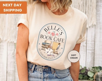 Belle's Book Club Shirt, Disney Matching Shirt, Disney Lover Gift Shirt, Disney Belle Princess, Book Lover Gift