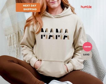 Custom Mama Hoodie, Mom Shirt with Kids Names, Personalized Hoodie for Mom, Custom Mama Hoodie, Mother's Day Hoodie