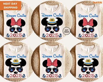 Disneyland Mickey Minnie Cruise 2026 Shirt, Disneyland Dream Cruise Shirt, Disneyland Cruise Shirt, Family Vacation 2026 Shirt