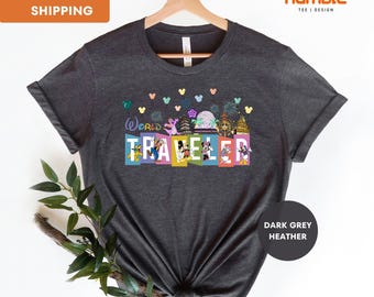World Traveler Shirt, Traveler Shirt, Disney Traveler Shirt, Disney Family Vacation Shirt, Disney Epcot Shirt, Disney Trip Shirt, Mickey Tee