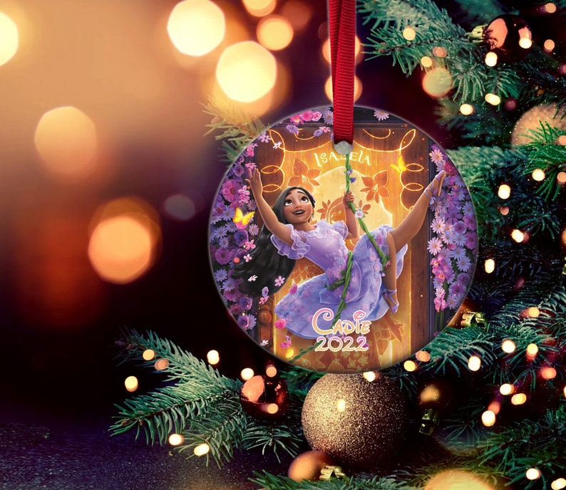 Encanto Isabella Christmas Ornament 2022 Isabella Ornament Etsy