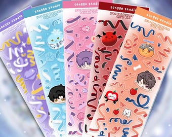 Love and Deepspace Deco Sticker Sheets