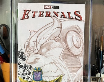 Eternals CGC Signature Series Cover Art