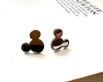 Cartoon Mouse Stud Earrings, Birthday Gift for Girls