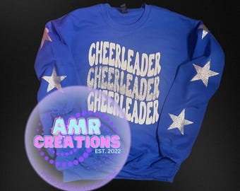 Custom sparkle crewneck