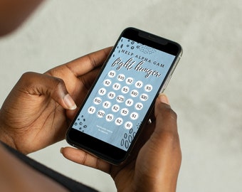 Social Media BINGO Fundraiser Template (Canva)