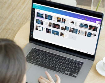 Business/School Presentation Template (Canva)