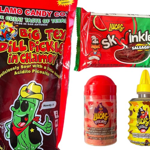 Chamoy Pickle Kit Chamoy Pickle Kits Tiktok Trending Halloween Etsy