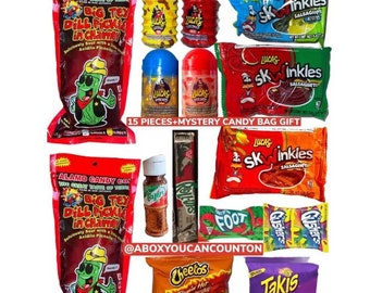 Chamoy Pickle Kit 2 Pack 2 Pickles- Ultimate Package with flavored Skwinkles TikTok Alamo Candy Original Chamoy Pickle Kits Halloween Fall