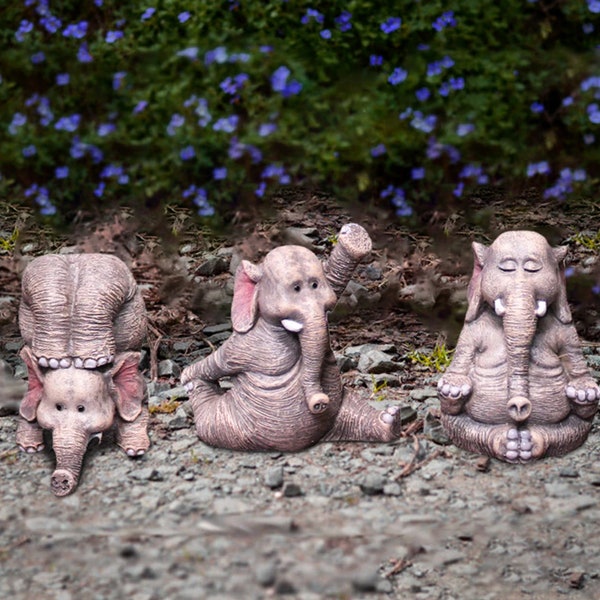 Elephant Sculpture Etsy