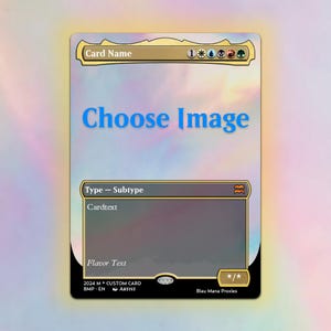 Niestandardowa karta foliowa Magic the Gathering - Proxy