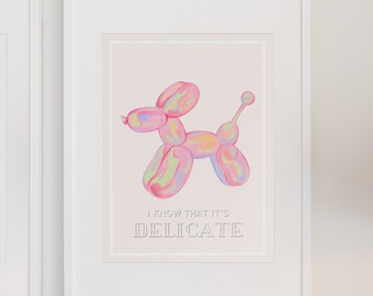 Delicate Taylor Swift Digital Print
