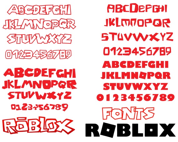 Roblox Happy Birthday Png Svg Bundle 4 File for Girls and Boys 