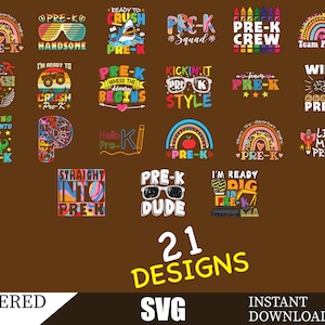 Retro Prek Png, Pre k svg für Mädchen, Pre k svg Shirt Junge, Pre k Lehrer svg, Pre k svg Bundle, Lehrer Wertschätzung, Schule svg für Kinder
