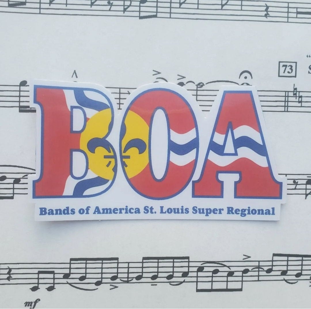 BOA St. Louis Super Regional Sticker Etsy
