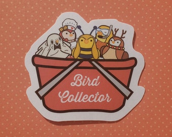 Bird Collector Vinyl Sticker