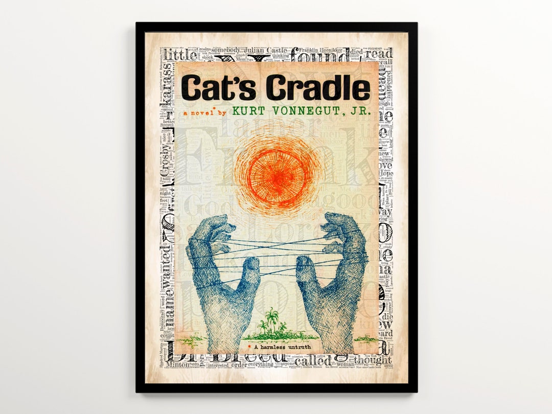 Kurt Vonnegut Cat's Cradle First Edition Cover Featuring Etsy