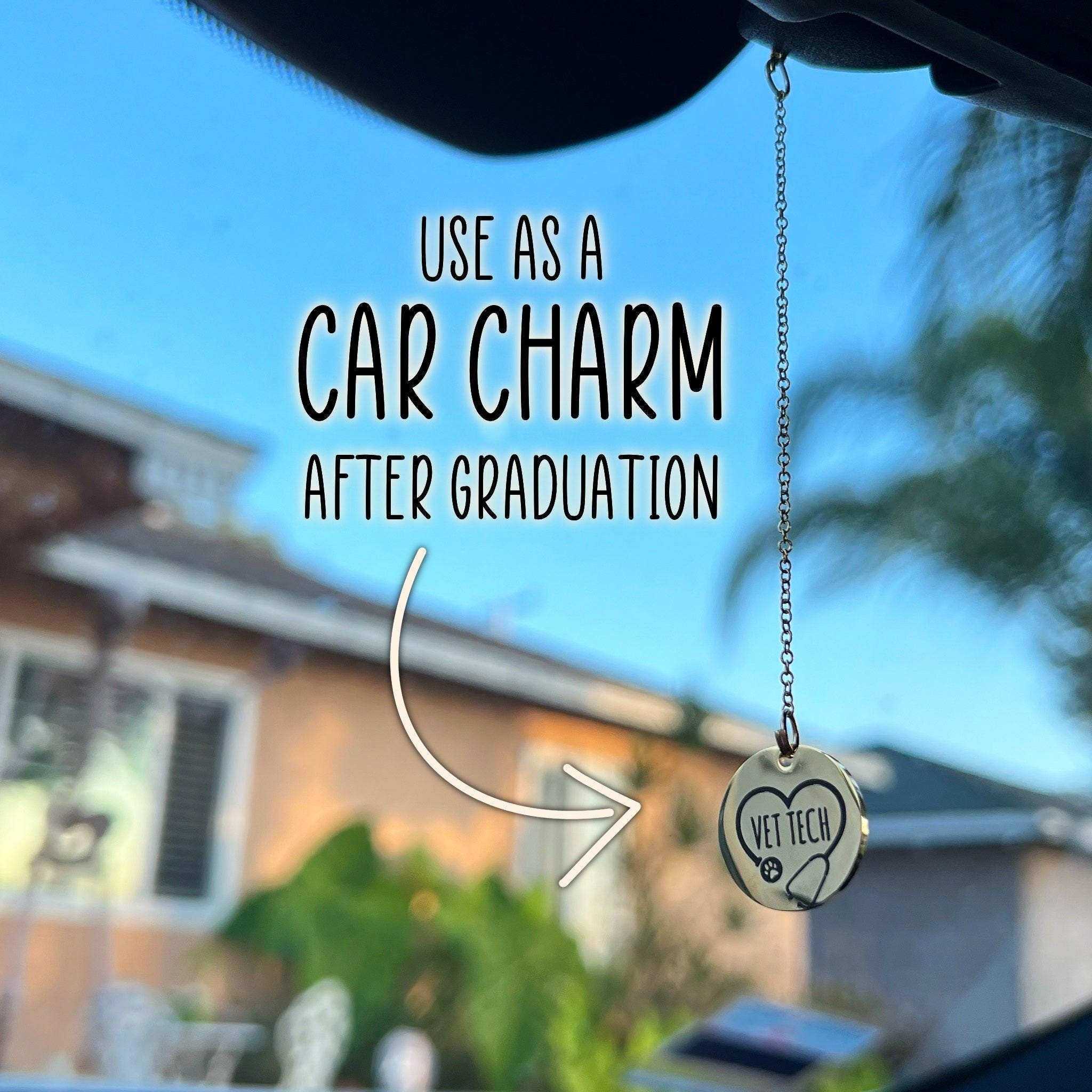 Silver Graduation Cap Photo Frame Tassel/car/bouquet Charm With ...