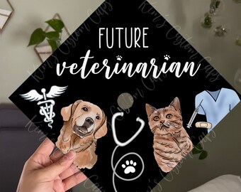 Veterinärmedizinischer Vet Tech-Abschlusskappen-Aufsatz
