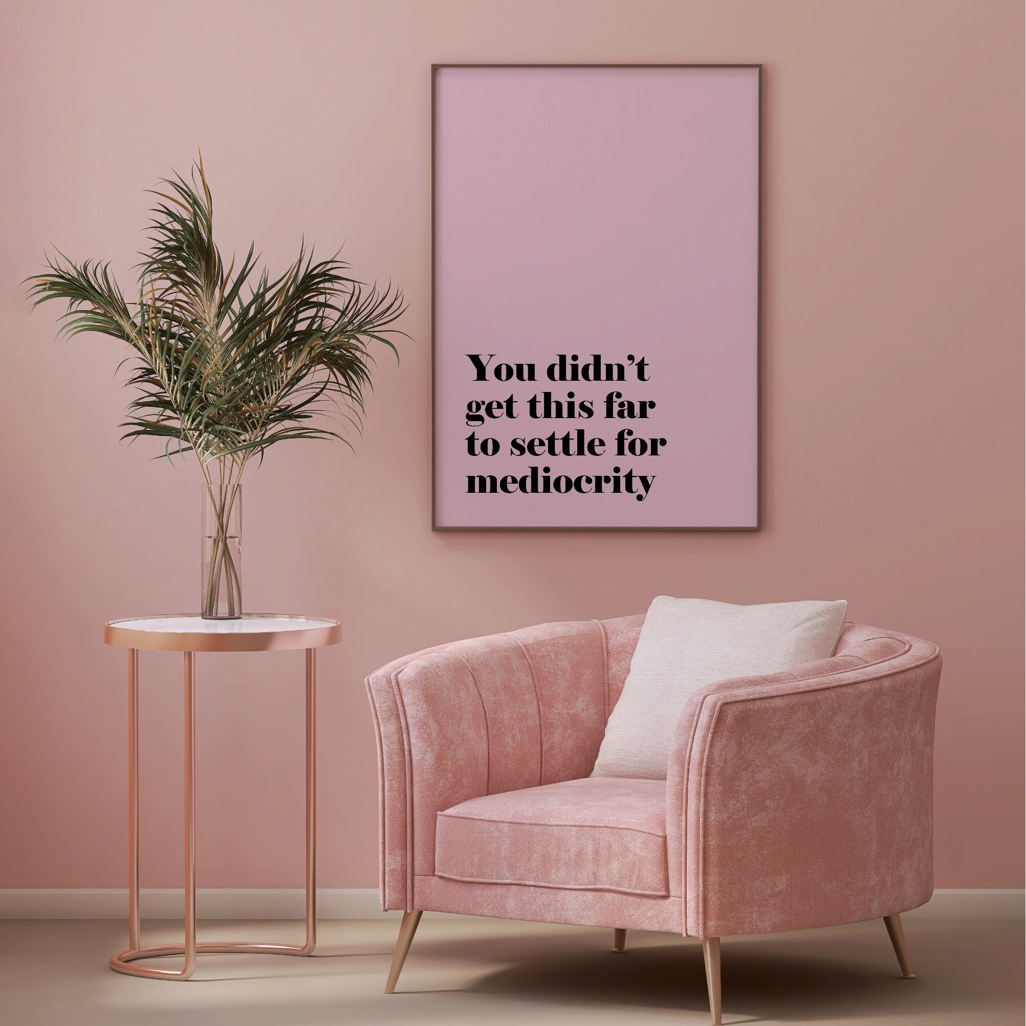 Oliver Gal 'Attitude and Effort' Typography and Quotes Wall Art Canvas  Print Empowered Women Quotes and Sayings - Black, Gold - Bed Bath & Beyond  - 32479947