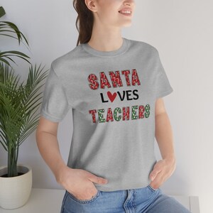Holiday Christmas Apparel, Women's Shirt, Christmas Shirt, Teacher Gifts, Teacher Shirts, Teacher