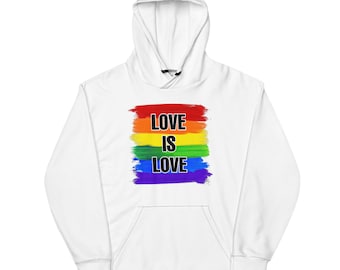 Love is Love hoodie, Pride hoodie, LGBTQ hoodie, Lesbian hoodie,gay hoodie, queer hoodie, trans hoodie, bisexual hoodie, rainbow hoodie