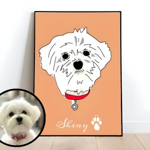Custom pet line drawing, Pet drawing, Custom Pet line art, Custom dog line art, Cat line drawing, Custom drawing from photo, Pet sketch