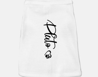 Custom pet shirt|Personalized Pet Clothing|Pet costumes|Pet clothes|Custom pet tank top|Dog tank top|Cat tank top|Personalized pet name tank