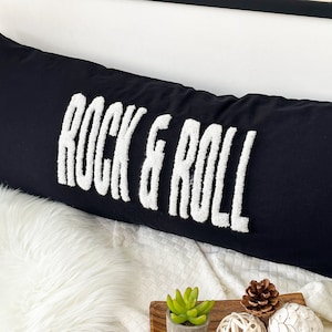 Rock and Roll Pillow - Etsy