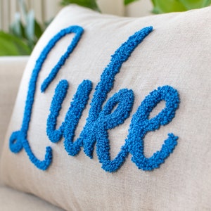Personalized Name Pillow Cover, New Baby Gift, Pillowcase for Baby Room, Custom Nursery Pillow Cover, Baby Boy Gift, Baby Girl Gift bild 2