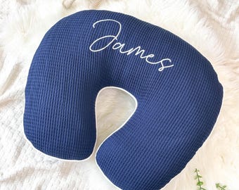 Organic Waffle Nursing Pillow, 100% Cotton, Breastfeeding Pillow