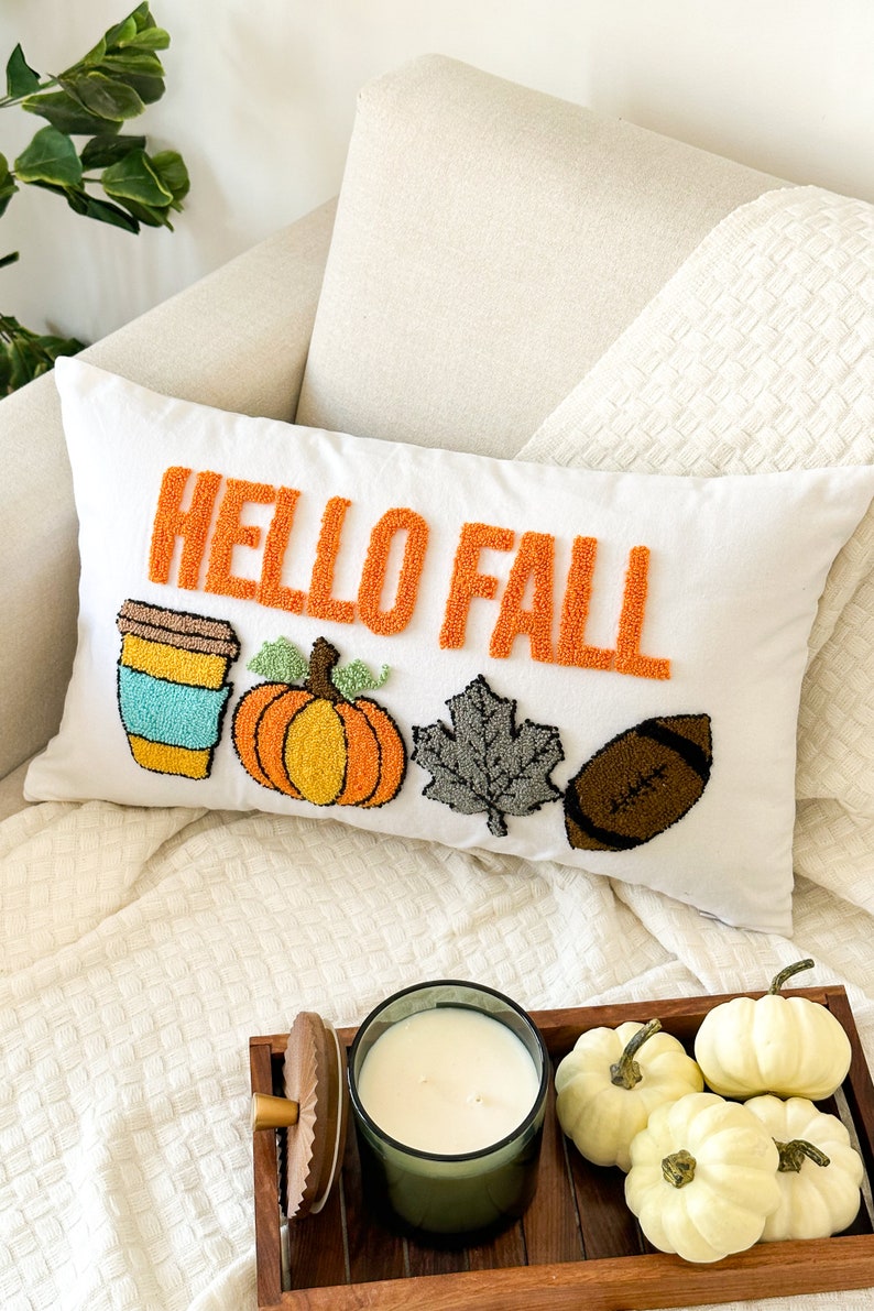 ThePineTroveGifts Punch Needle Pillow Cover - Thumbnail 3