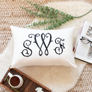 Personalized Pillow for Wedding Gift, Monogram Pillow Cover Gift for Couples, Wedding Gift, Engagement Gift