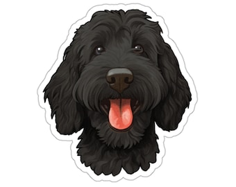 Lively Black Doodle | Sticker | Personalize | Limited Edition  | Decal