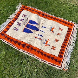 Tapis berbère laine authentique