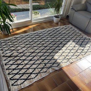 Tapis berbère en laine authentique