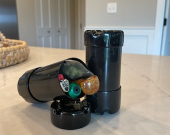 Contenedor de accesorios a prueba de olores Hazy Hubs: almacenamiento de perfil bajo